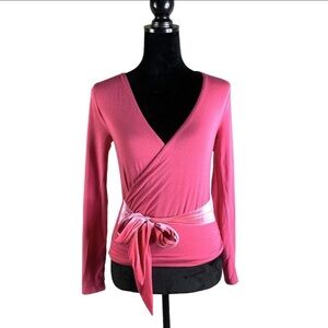 J.Crew FormKnit Long-sleeve Wrap Top